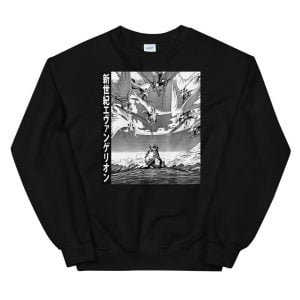 Neon Genesis Evangelion Anime Lover Hoodie Sweatshirt Product Photo