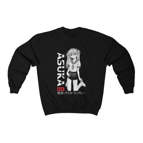 Neon Genesis Evangelion Asuka Langely Lover T Shirt Sweatshirt Product Photo