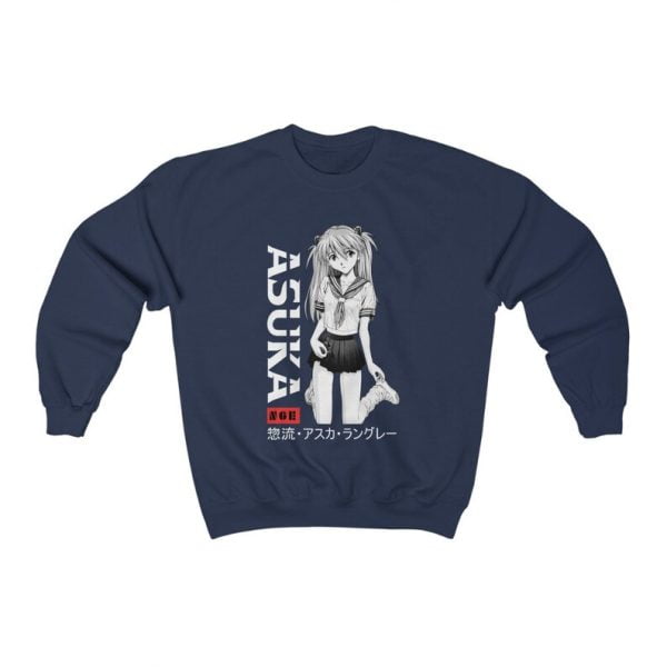 Neon Genesis Evangelion Asuka Langely Lover T Shirt Sweatshirt Product Photo