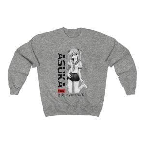 Neon Genesis Evangelion Asuka Langely Lover T Shirt Sweatshirt Product Photo
