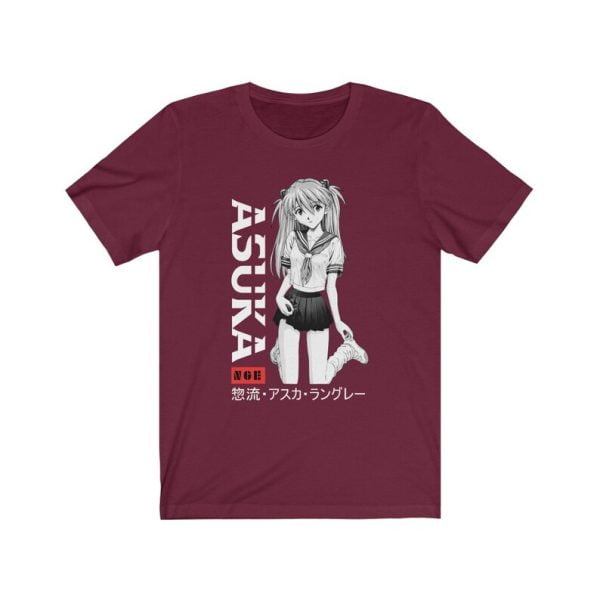 Neon Genesis Evangelion Asuka Langely Lover T Shirt Sweatshirt Product Photo