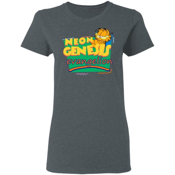 Neon Genesis Evangelion Garfield Meets Monsters T Shirt long Sleeves Hoodie Product Photo
