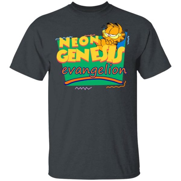 Neon Genesis Evangelion Garfield Meets Monsters T Shirt long Sleeves Hoodie Product Photo