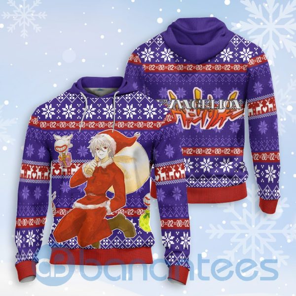 Neon Genesis Evangelion Kaworu Nagisa Anime Christmas All Over Printed 3D Shirt Product Photo