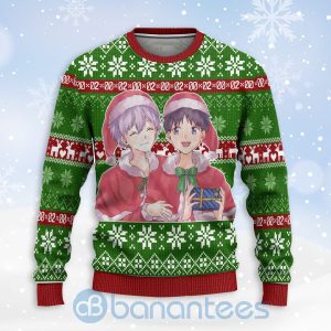 Neon Genesis Evangelion Kaworu X Shinji Anime Christmas All Over Printed 3D Shirt Product Photo