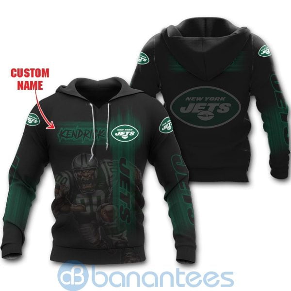 New York Jets Mascot Custom Name 3D All Over Printed Shirt Product Photo