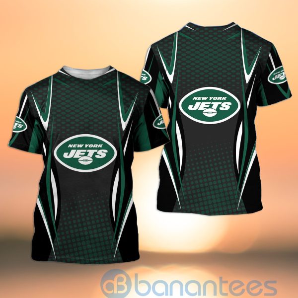 New York Jets NFL American Football Sporty Design 3D All Over Printed Shirt Product Photo