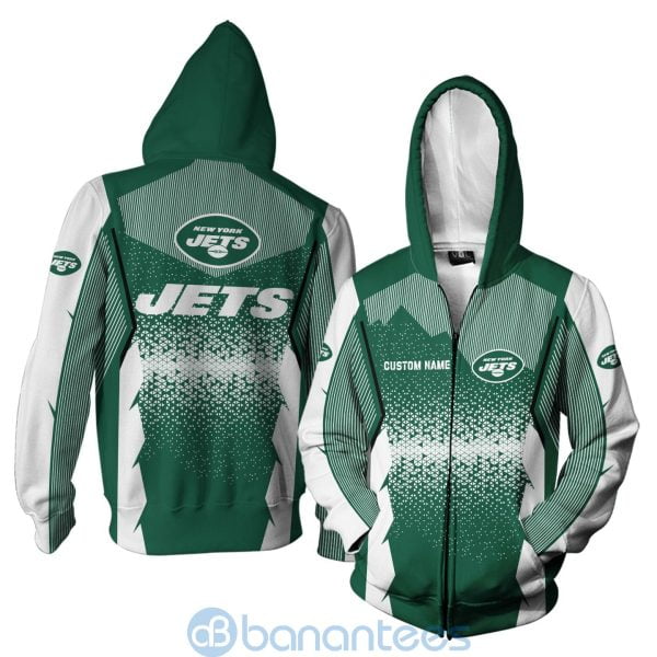 New York Jets NFL Football Team Custom Name 3D All Over Printed Shirt For Fans Product Photo