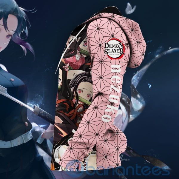 Nezuko Demon Slayers Costume Anime Fan Gift All Over Printed 3D Hoodie Zip Hoodie Product Photo