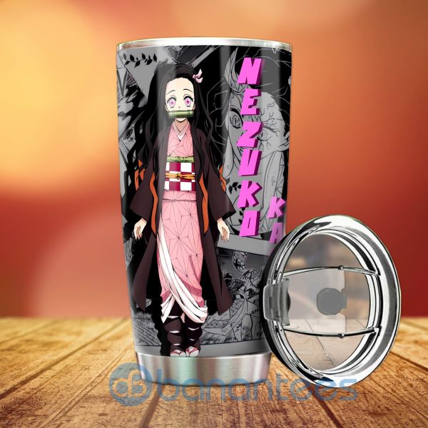 Nezuko Kamado Tumbler Custom Demon Slayer Anime Gifts For Fans Product Photo