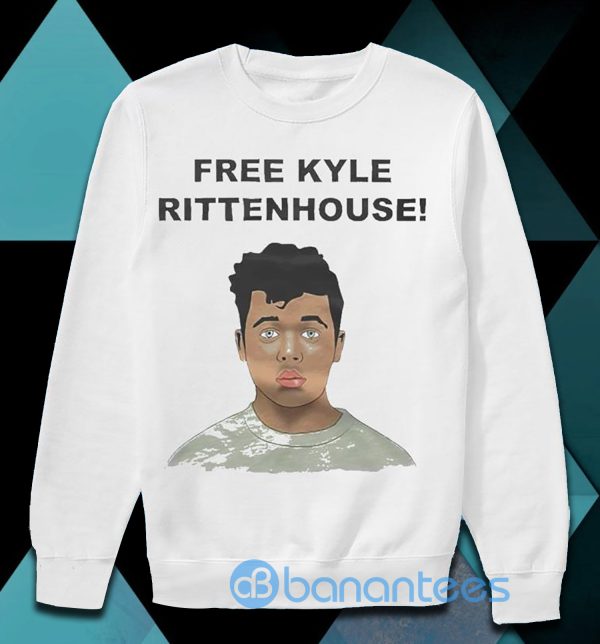 Free Kyle Rittenhouse Art White T Shirt Product Photo