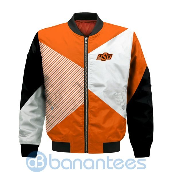 Oklahoma State Cowboys Damn Right I Am Cowboys Fan Now And Forever Bomber Jacket Product Photo