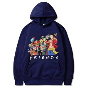 One Piece Luffy And Friend Anime Lover Hoodie Product Photo