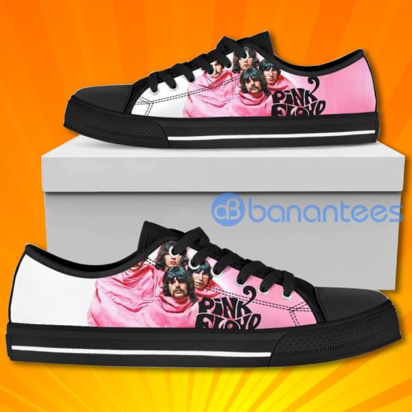 Pink Floyd Lovely Design Graphic Low Top Canvas Shoes Product Photo