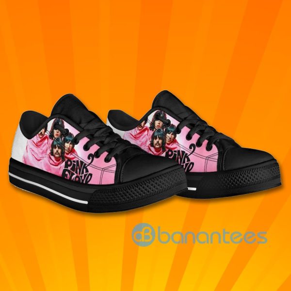 Pink Floyd Lovely Design Graphic Low Top Canvas Shoes Product Photo