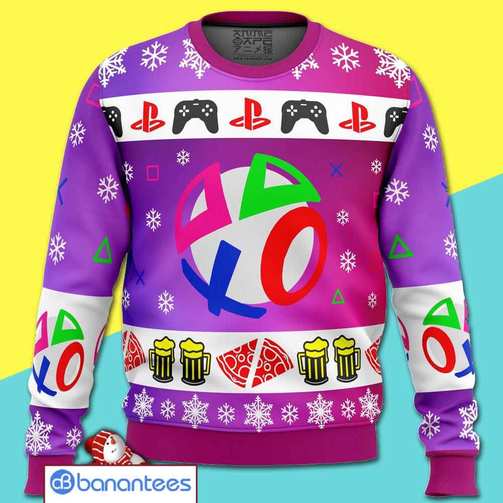 playstation-neon-merry-christmas-all-over-print-ugly-sweater-1-l287X.jpg Playstation Neon Merry Christmas All Over Print Ugly Sweater Product Photo