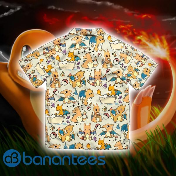 Pokemon Charizard Short Sleeves Hawaiian Shirt Summer Shirt Product Photo