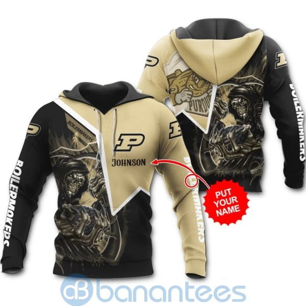 Purdue Boilermakers Custom Name 3D All Over Printed Shirt Product Photo