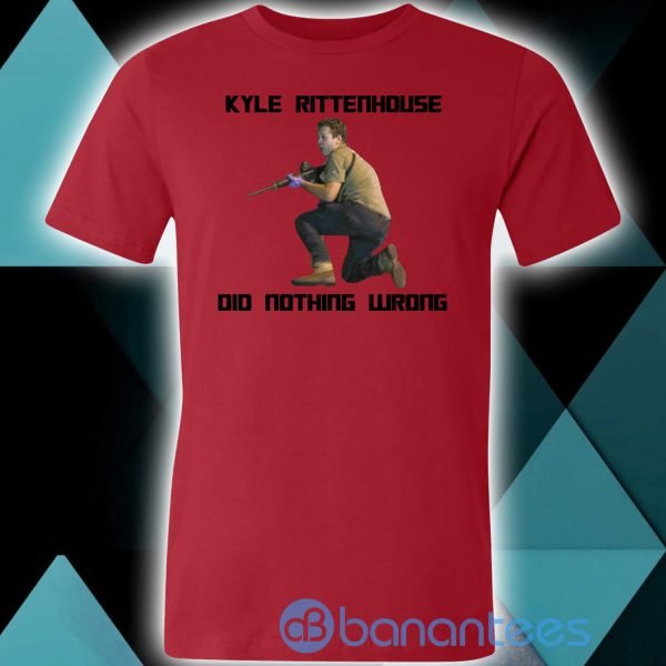Kyle Rittenhouse Did Nothing Wrong T Shirt Product Photo