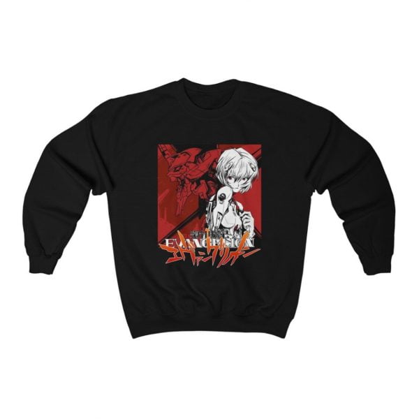Rei Ayanami Neon Genesis Evangelion Anime Lover T Shirt Hoodie Sweatshirt Product Photo