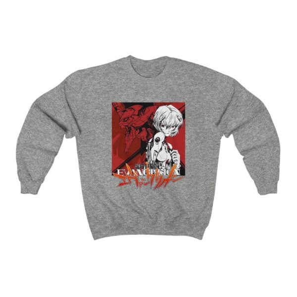 Rei Ayanami Neon Genesis Evangelion Anime Lover T Shirt Hoodie Sweatshirt Product Photo