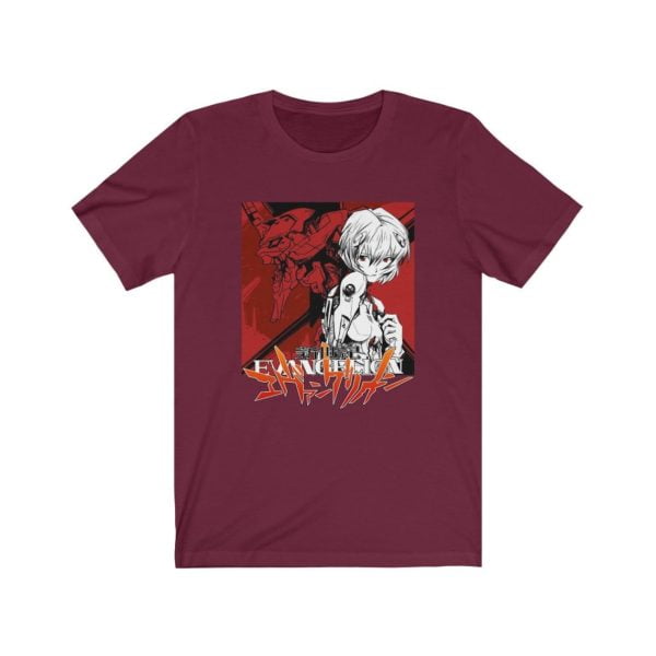 Rei Ayanami Neon Genesis Evangelion Anime Lover T Shirt Hoodie Sweatshirt Product Photo