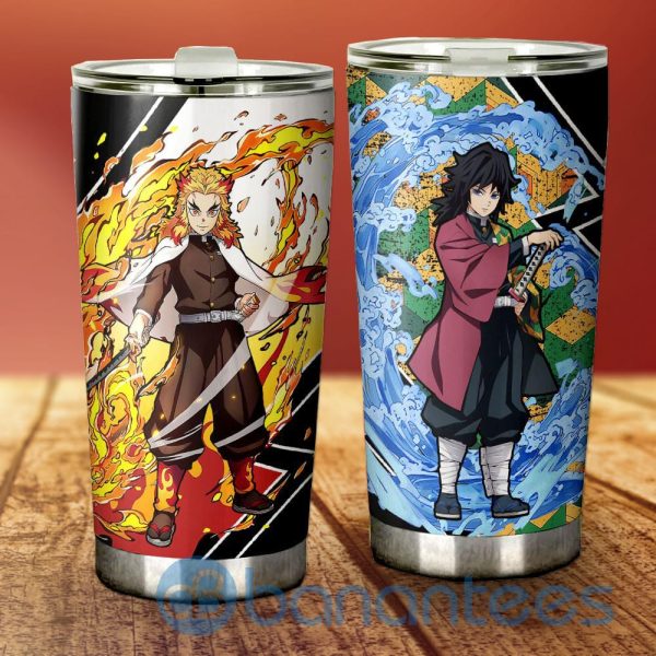 Rengoku And Giyuu Tumbler Custom Anime Demon Slayer For Fans Product Photo