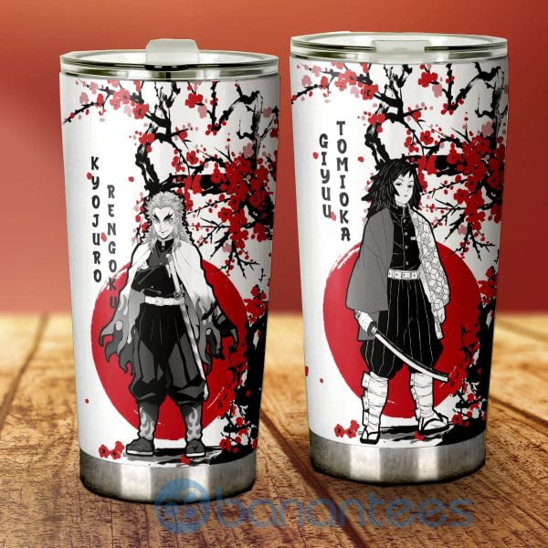 Rengoku And Giyuu Tumbler Custom Japan Style Demon Slayer Anime For Fans Product Photo