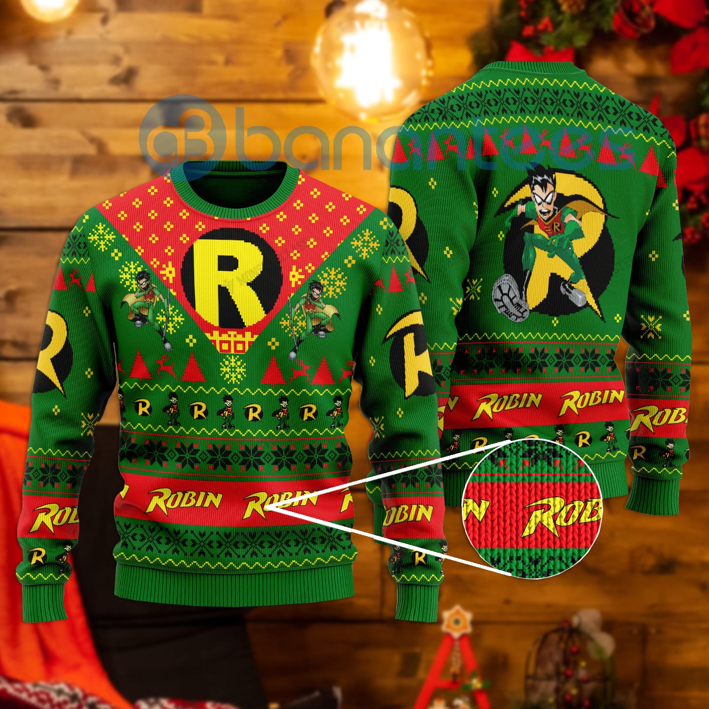 robin-dc-comics-all-over-printed-ugly-christmas-sweater-1-HduOc.jpg Robin Dc Comics All Over Printed Ugly Christmas Sweater Product Photo