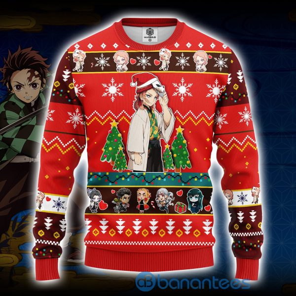 Sabito Demon Slayer Anime Ugly Christmas Sweater All Over Printed Shirt Product Photo
