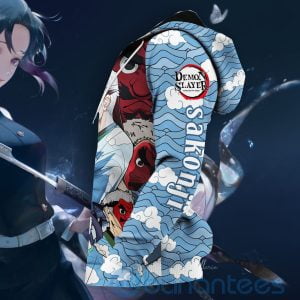 Sakonji Demon Slayers Costume Anime Fan Gift All Over Printed 3D Hoodie Zip Hoodie Product Photo