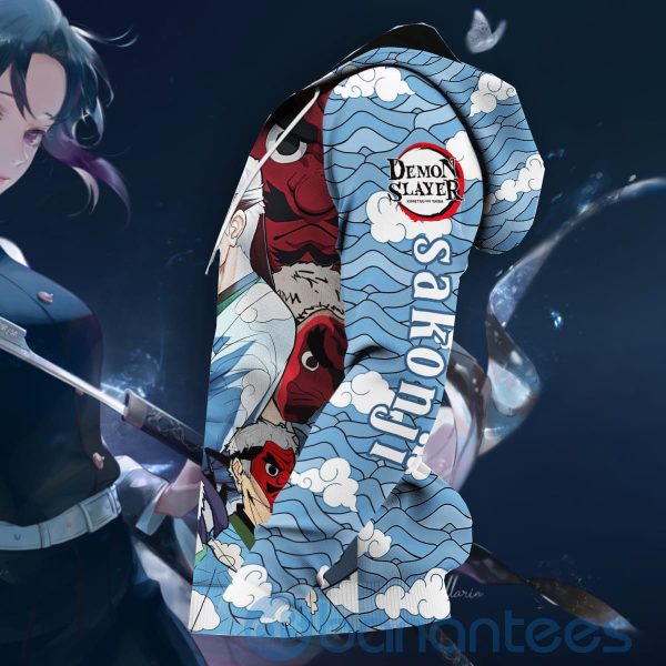 Sakonji Demon Slayers Costume Anime Fan Gift All Over Printed 3D Hoodie Zip Hoodie Product Photo