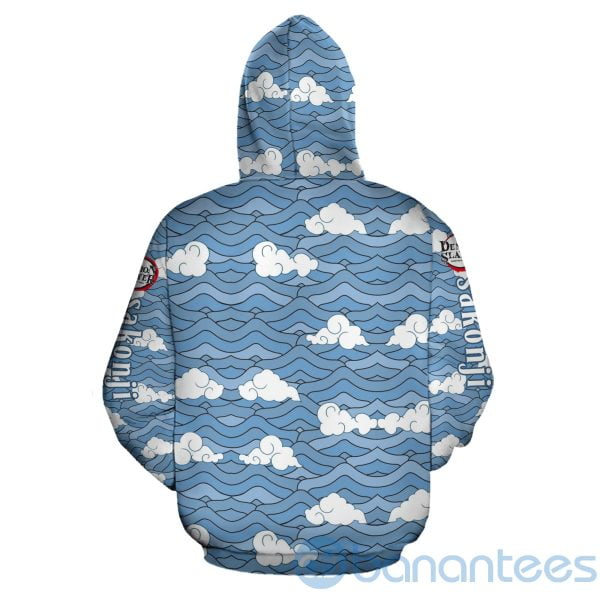 Sakonji Demon Slayers Costume Anime Fan Gift All Over Printed 3D Hoodie Zip Hoodie Product Photo