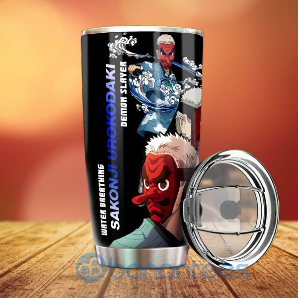 Sakonji Urokodaki Tumbler Custom Demon Slayer Anime Gifts Idea For Fans Product Photo