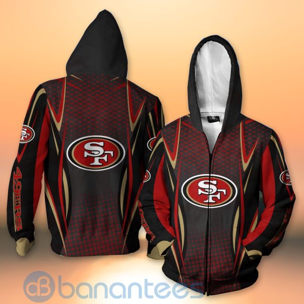 San Francisco 49ers NFL American Football Sporty Design 3D All Over Printed Shirt Product Photo