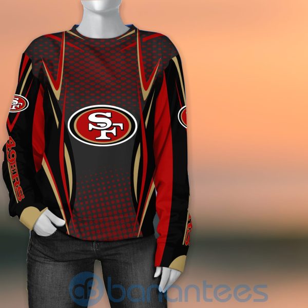San Francisco 49ers NFL American Football Sporty Design 3D All Over Printed Shirt Product Photo