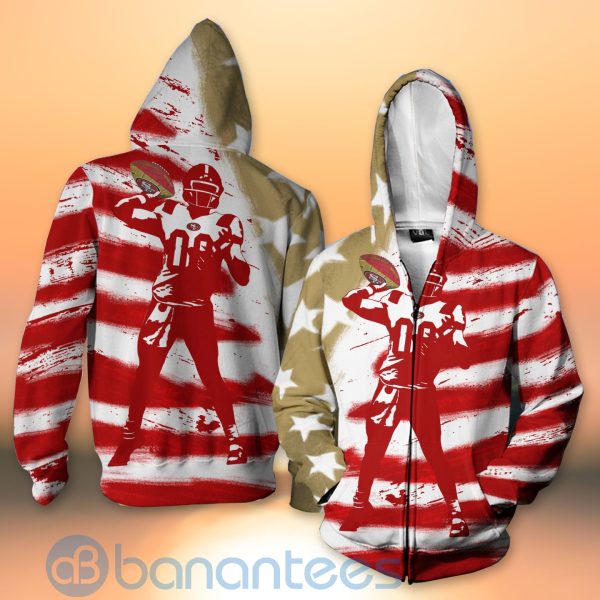 San Francisco 49ers NFL Team Water Color 3D All Over Printed Shirt Product Photo