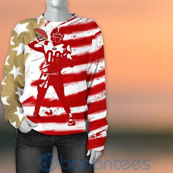 San Francisco 49ers NFL Team Water Color 3D All Over Printed Shirt Product Photo