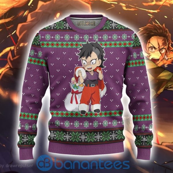 Sanemi Shinazugawa Demon Slayer Anime Ugly Christmas Sweater All Over Printed Shirt Product Photo