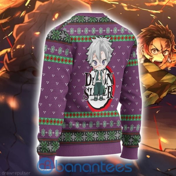 Sanemi Shinazugawa Demon Slayer Anime Ugly Christmas Sweater All Over Printed Shirt Product Photo