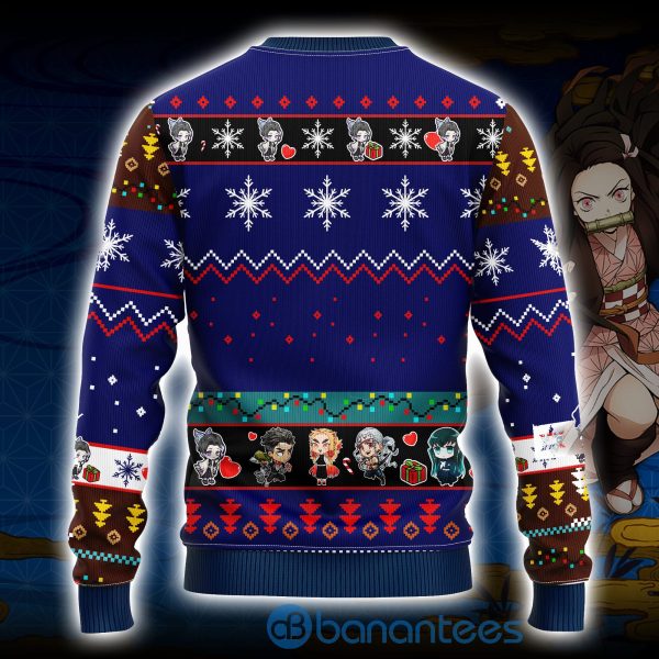 Shinobu Kocho Demon Slayer Anime Ugly Christmas Sweater All Over Printed Shirt Product Photo