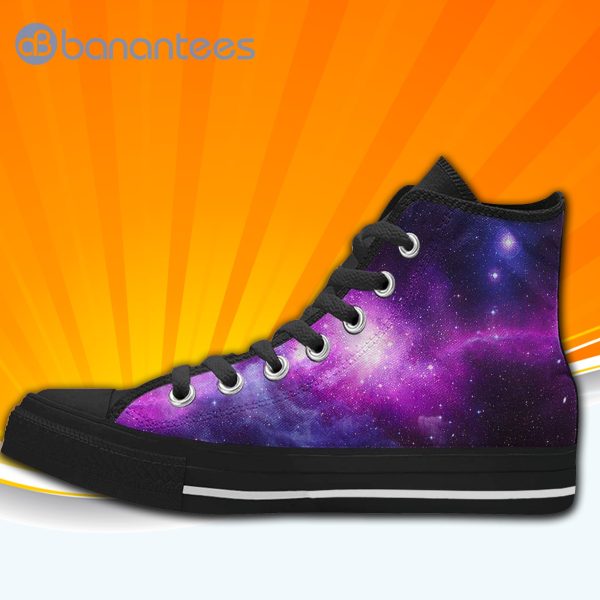 Space Galaxy Universe Milky High Top Canvas Shoes Sneakers For Men And Women Product Photo