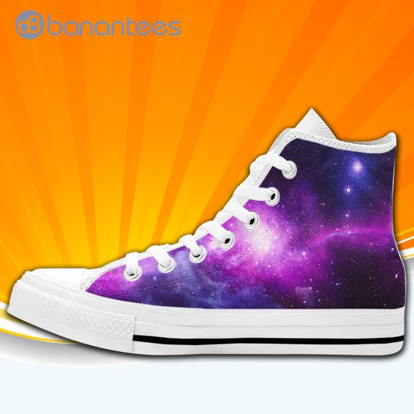 Space Galaxy Universe Milky High Top Canvas Shoes Sneakers For Men And Women Product Photo