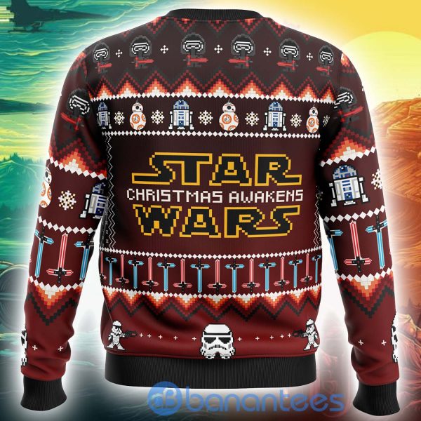 Star Wars Christmas Awakens Ugly Christmas All Over Printed 3D Sweater Product Photo