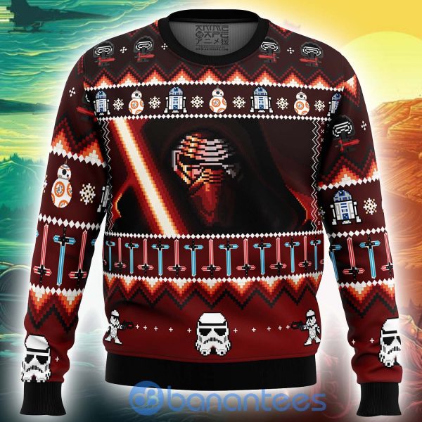 Star Wars Christmas Awakens Ugly Christmas All Over Printed 3D Sweater Product Photo
