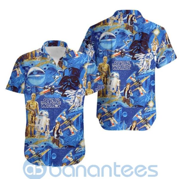 Star Wars Classic 3D Planet hawaiian shirt Product Photo