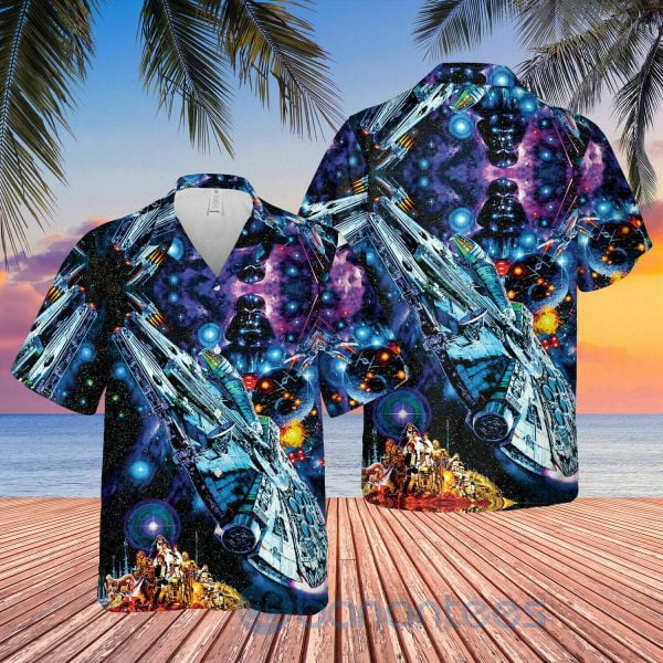 Star Wars Planet Light Hawaiian Shirt Product Photo