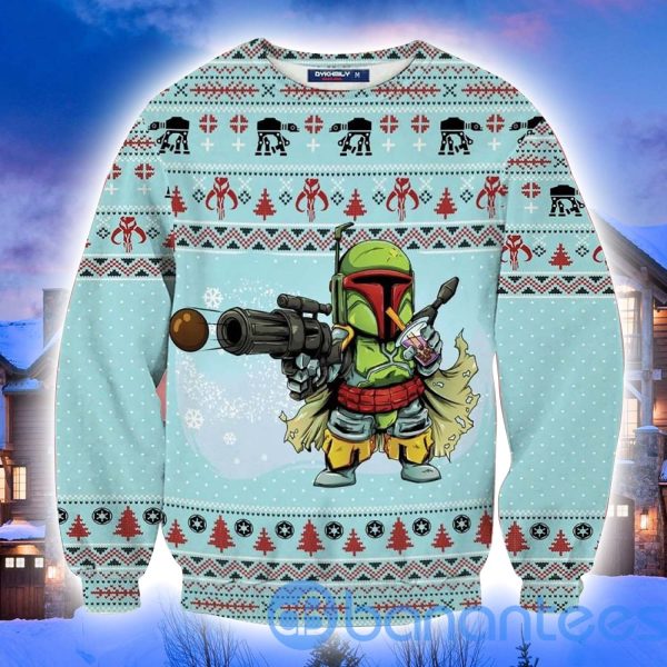 Star Wars Storm Trooper Ugly Christmas All Over Printed Sweatshirt Product Photo