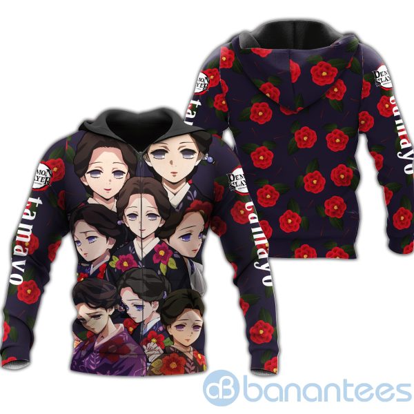 Tamayo Demon Slayers Costume Anime Fan Gift All Over Printed 3D Hoodie Zip Hoodie Product Photo