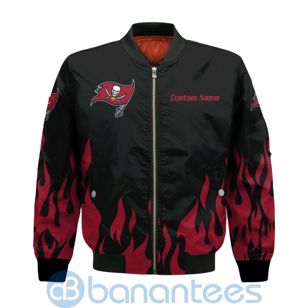 Tampa Bay Buccaneers Football Team Logo Disney Mickey Custom Name Bomber Jacket Product Photo